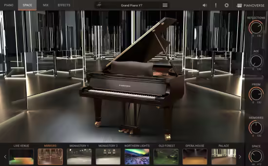 IK Multimedia Pianoverse Grand Piano Y7 macOS