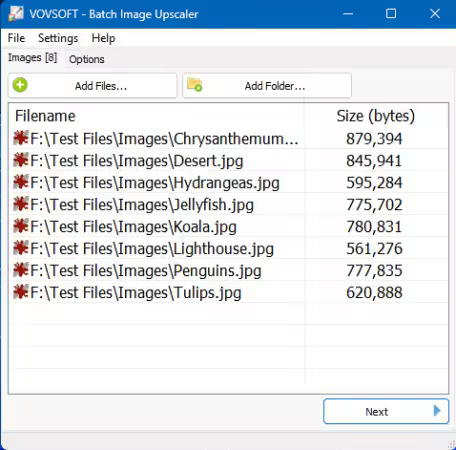 VovSoft Batch Image Upscaler 1.3
