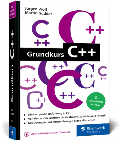 Grundkurs C++ (5 , aktualisierte und erweiterte Auflage, 2025)