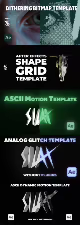 Dithering Bitmap Projects for After Effects