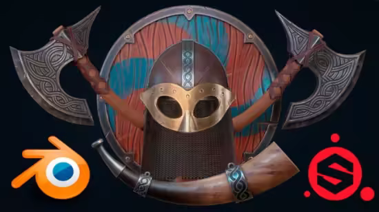 Blender & Substance: Modeling and texturing videogame props