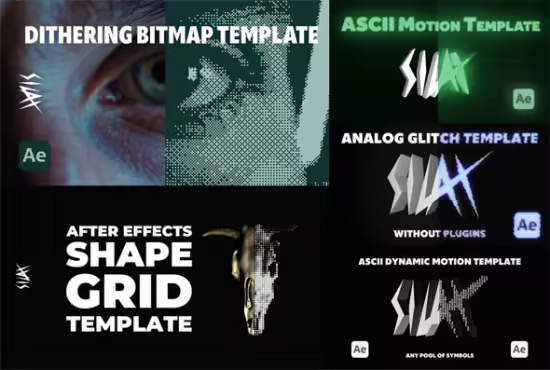 Dithering Bitmap Projects for After Effects
