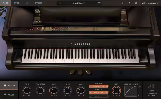 IK Multimedia Pianoverse Grand Piano Y7