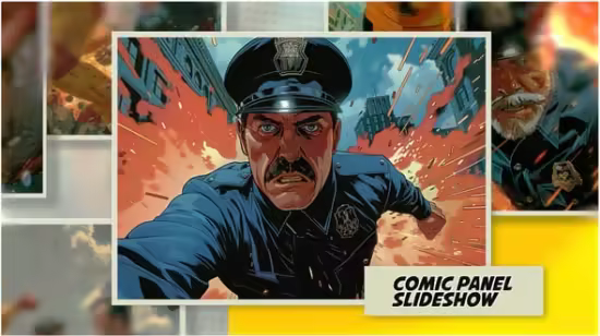 Videohive - Comic Panel Slideshow - 56438982