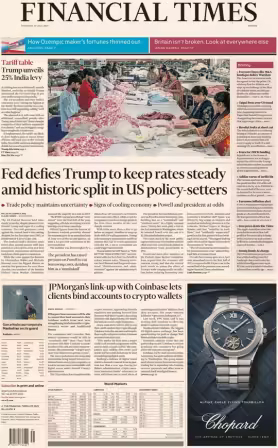 Financial Times Europe - July 31, 2025