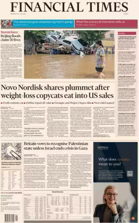 Financial Times Europe - July 30, 2025