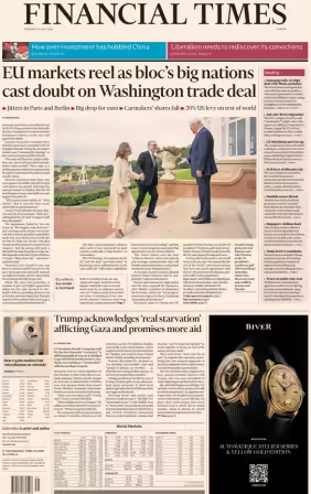 Financial Times Europe - July 29, 2025