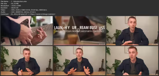 Launch Your Dream Business &amp; Creative Career