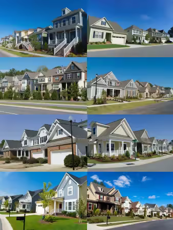 Townhouses &amp; Parkway