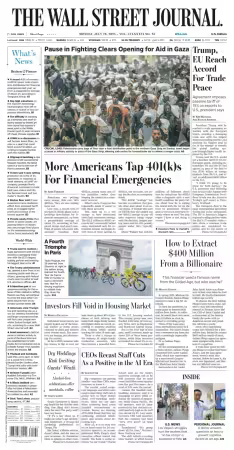 The Wall Street Journal - July 28, 2025