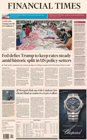 Financial Times USA - July 31, 2025