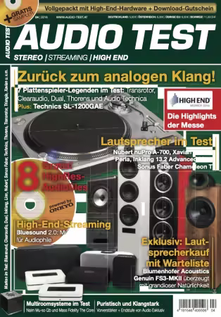 Audio Test - Nr. 4 2016