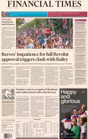 Financial Times UK - July 30, 2025