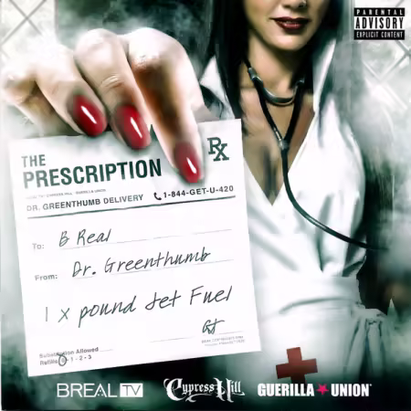 B-Real, Dr. Greenthumb - The Prescription (2015) (FLAC)
