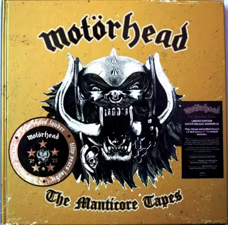 Motorhead - The Manticore Tapes (Deluxe Edition) (2025)