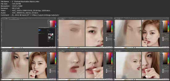 The Ultimate Digital Drawing Class: Portrait Paintings