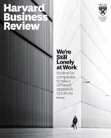 Harvard Business Review - November/December 2024