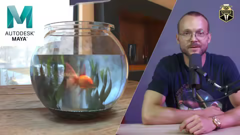 Create A Stylized 3D Fishbowl –Modeling, Shading &amp; Rendering