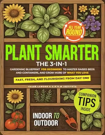 Plant Smarter: The 3-in-1 Gardening Blueprint for Beginners to Master Raised Beds and Containers, and Grow More