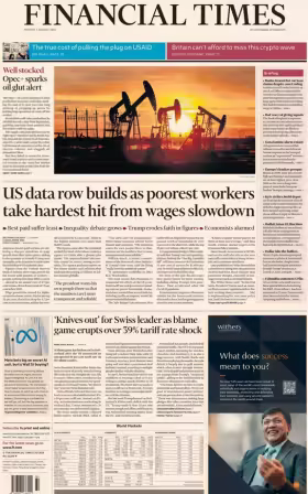 Financial Times UK - August 4, 2025