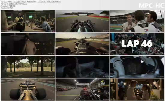 F1 The Movie 2025 1080p iT WEB-DL DDP5.1 Atmos H264-WADU