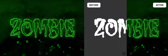 EE - Halloween Text Effect UGBFAZ4