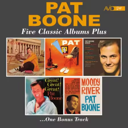 Pat Boone - Five Classic Albums Plus (2021)