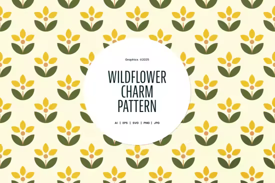 EE - Wildflower Charm Pattern RXXPLHC