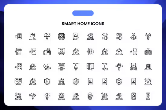 EE - Smart Home Icons FSZTHH9