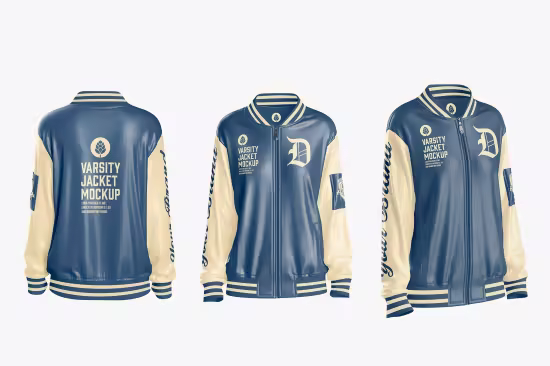 EE - Satin Baseball Jacket Mockup 9PFYMFH