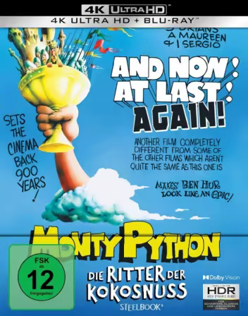 Monty Python And The Holy Grail 1975 2160p 4K BluRay x265 10bit AAC5.1-YTS