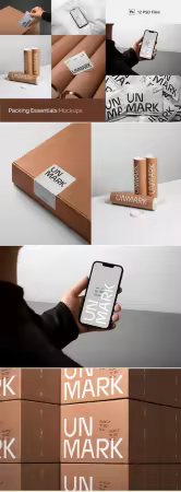 Pixelbuddha - Packing Mockups Bundle 12in1 5066