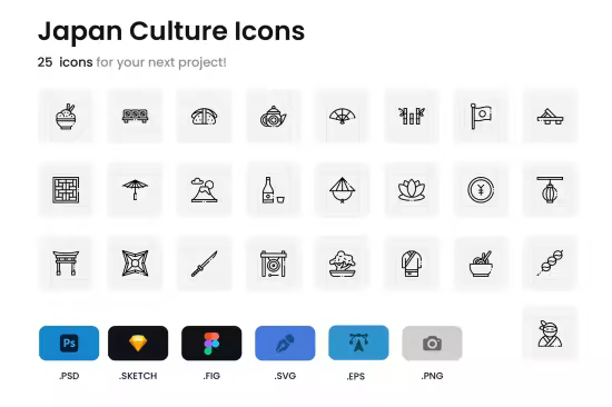 EE - Japan Culture Icons TEL3M8M
