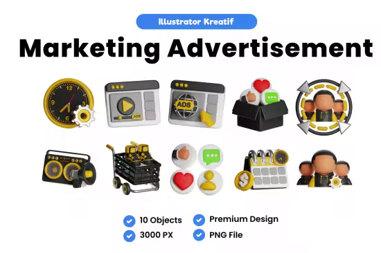 EE - Marketing Advertisement 3D Icon E7M93GJ
