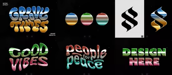 EE - Retro Text &amp; Logo Effect WG94CM3