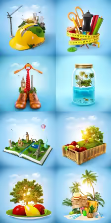 Different 3D Concepts