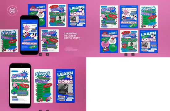 EE - Education Instagram Set SHWN5QA