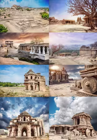 Virupaksha temple in Hampi