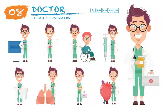 EE - Doctor Characters FKPMRD3