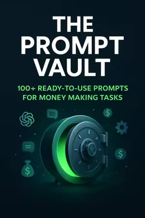 The Prompt Vault: 100+ Ready-to-Use Prompts for Money-Making Tasks
