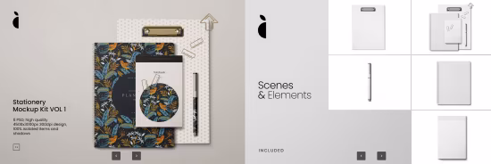 EE - Stationery Mockup Kit VOL1 ZGYKQU4