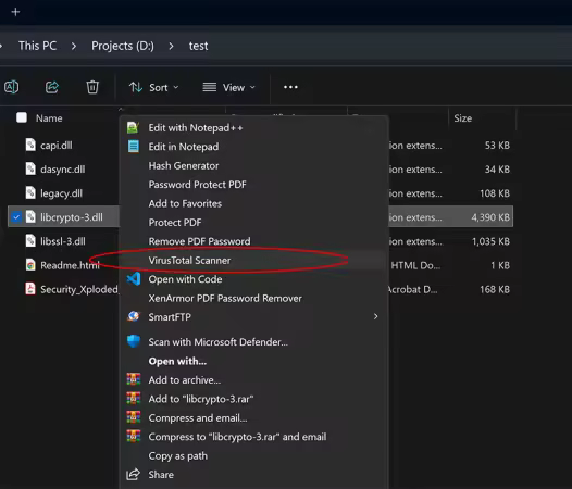 VirusTotal Scanner v8.0
