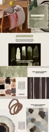 CreativeMarket - Grounded: Backgrounds &amp; Scribbles 291655453