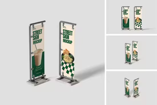 EE - Street Sign Mockup BZQERPB