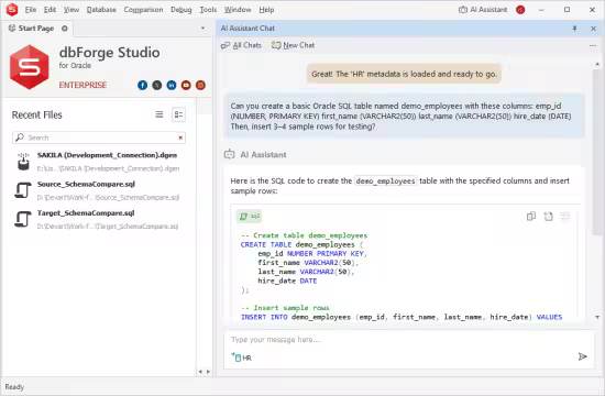 Devart dbForge Studio for Oracle 2025.3.107