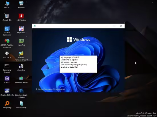 Windows 11 Pro Lite / SuperLite / UltraLite 25H2 Build 26200.6584 x64 Multilanguage AnkhTech