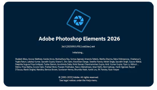 Adobe Photoshop Elements 2026 v26.3 (x64) Multilingual