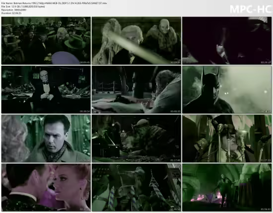 Batman Returns 1992 2160p HMAX WEB-DL DDP5.1 DV H265-PiRaTeS