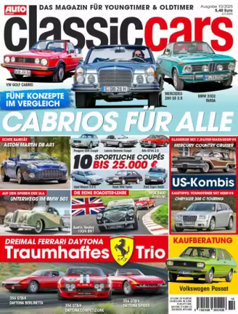 Auto Zeitung Classic Cars - NR.10, 2025