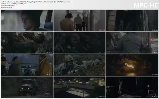 Rambo First Blood 1982 UHD BluRay 2160p DV HDR10+ DDP Atmos 5.1 x265-BiTOR